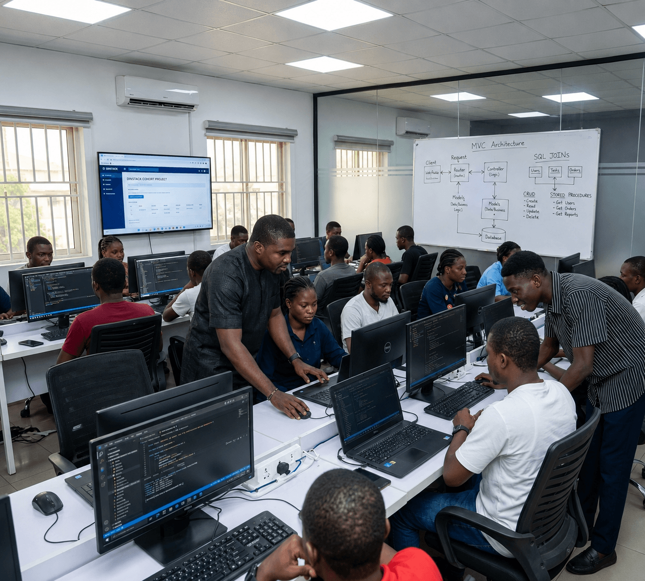 Past cohort working session